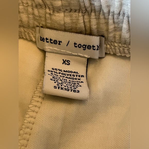 NWT Better Together 2 Piece Light Gray Hooded Sweatsuit Outfit in Size XS - Picture 13 of 14